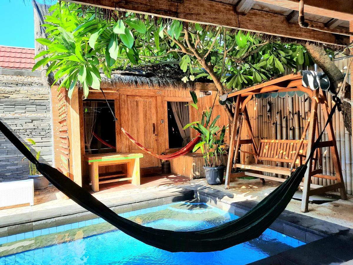 Little Mg Bed & Breakfast Gili Trawangan Bagian luar foto